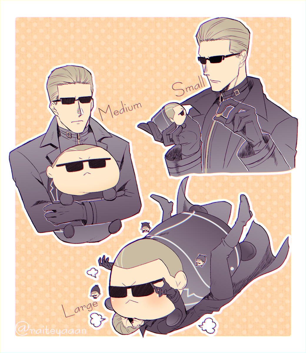 raiteyaaan's tweet image. ウェスころんを育てるウェスカー
#AlbertWesker #REBHFun