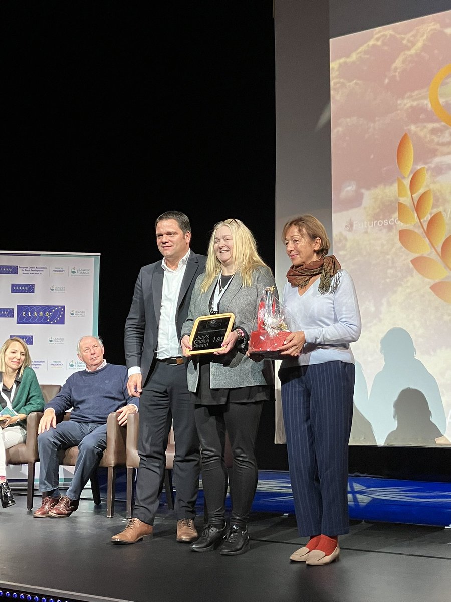 Remise des prix ELARD de la coopération LEADER 🏆

🥇La première place revient… :

Au projet 5StarNature 👏👏

#europeanLEADERCongress