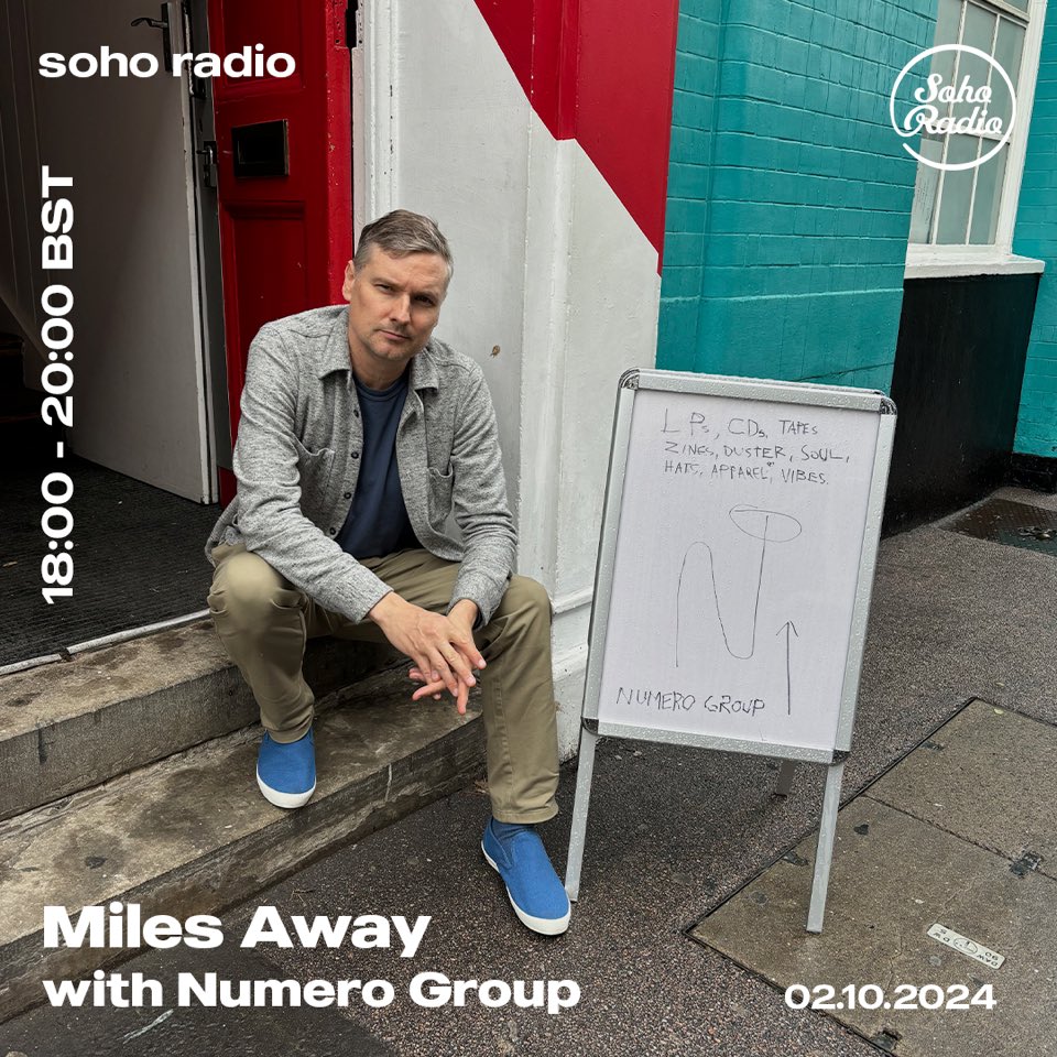 Miles Away Records (@milesawayrecs) on Twitter photo Tonight on the Miles Away Broadcast, we're joined by none other than Ken Shipley from <a href="/numerogroup/">numerogroup</a> ! 🎶
Talking all things Numero, past, present and future. Tune in live at 6 PM BST / 12 PM Chicago, IL Tonight on the Miles Away Broadcast, we're joined by none other than Ken Shipley from <a href="/numerogroup/">numerogroup</a> ! 🎶
Talking all things Numero, past, present and future. Tune in live at 6 PM BST / 12 PM Chicago, IL