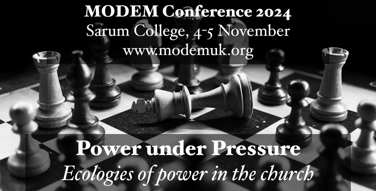 MODEM (@modemleadershub) on Twitter photo Our annual conference this year will be back <a href="/SarumCollege/">Sarum College</a> 1pm 4/11 to 2pm 5/11, exploring different ways in which power is used in churches and related orgs, including ecologies of power in the Church & how authority and power are used in church contexts. Our annual conference this year will be back <a href="/SarumCollege/">Sarum College</a> 1pm 4/11 to 2pm 5/11, exploring different ways in which power is used in churches and related orgs, including ecologies of power in the Church & how authority and power are used in church contexts.