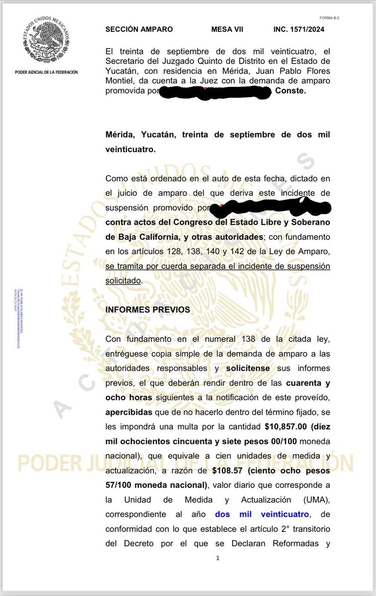 libreriaelpozo's tweet image. Con ánimo prevaricador y golpista. 
una jueza federal en Yucatán, emitió una nueva suspensión provisional contra la #ReformaDelPoderJudicial Santo, santo y tres veces santo desacato.