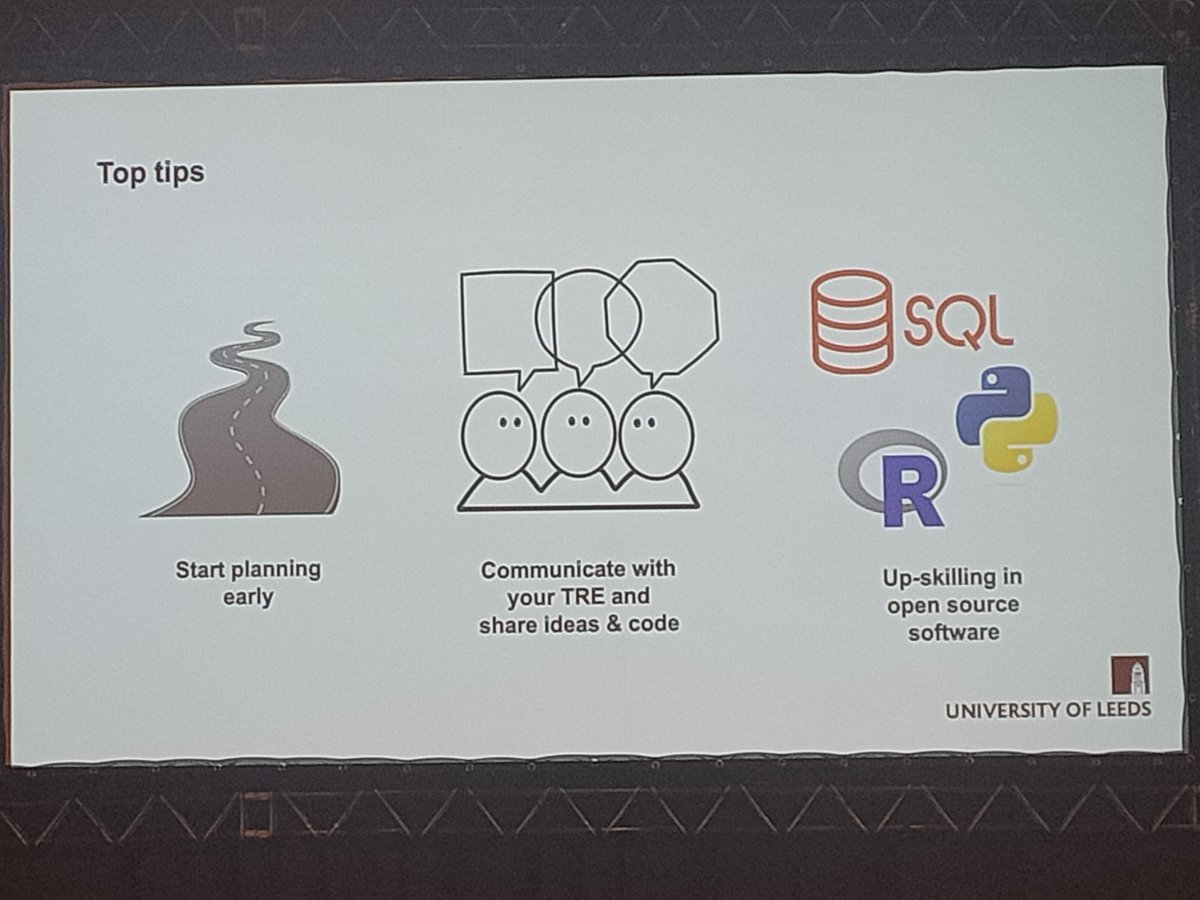 A busy day for our <a href="/bethan_copsey/">Bethan Copsey</a> at #ICTMC2024 

Another brilliant overview: challenges AND solutions of using TREs to analyse routine healthcare data in RCTs

<a href="/ComplexCTRU/">CTRU Complex Interventions</a> 
<a href="/LeedsCTRU/">Leeds CTRU</a>