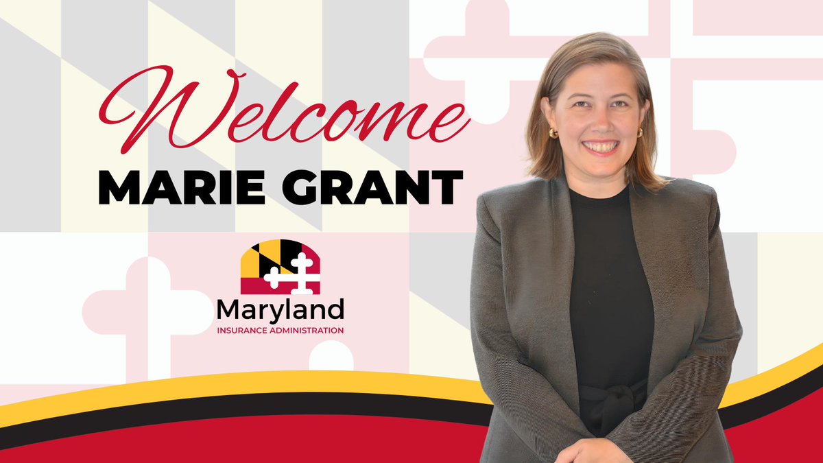 MD_Insurance's tweet image. Welcome, Marie Grant! Acting Commissioner Grant assumed leadership of the Maryland Insurance Administration this week and is ready for the challenges and opportunities ahead. Read more: insurance.maryland.gov/Pages/newscent… #MDInsurance #InsuranceNews