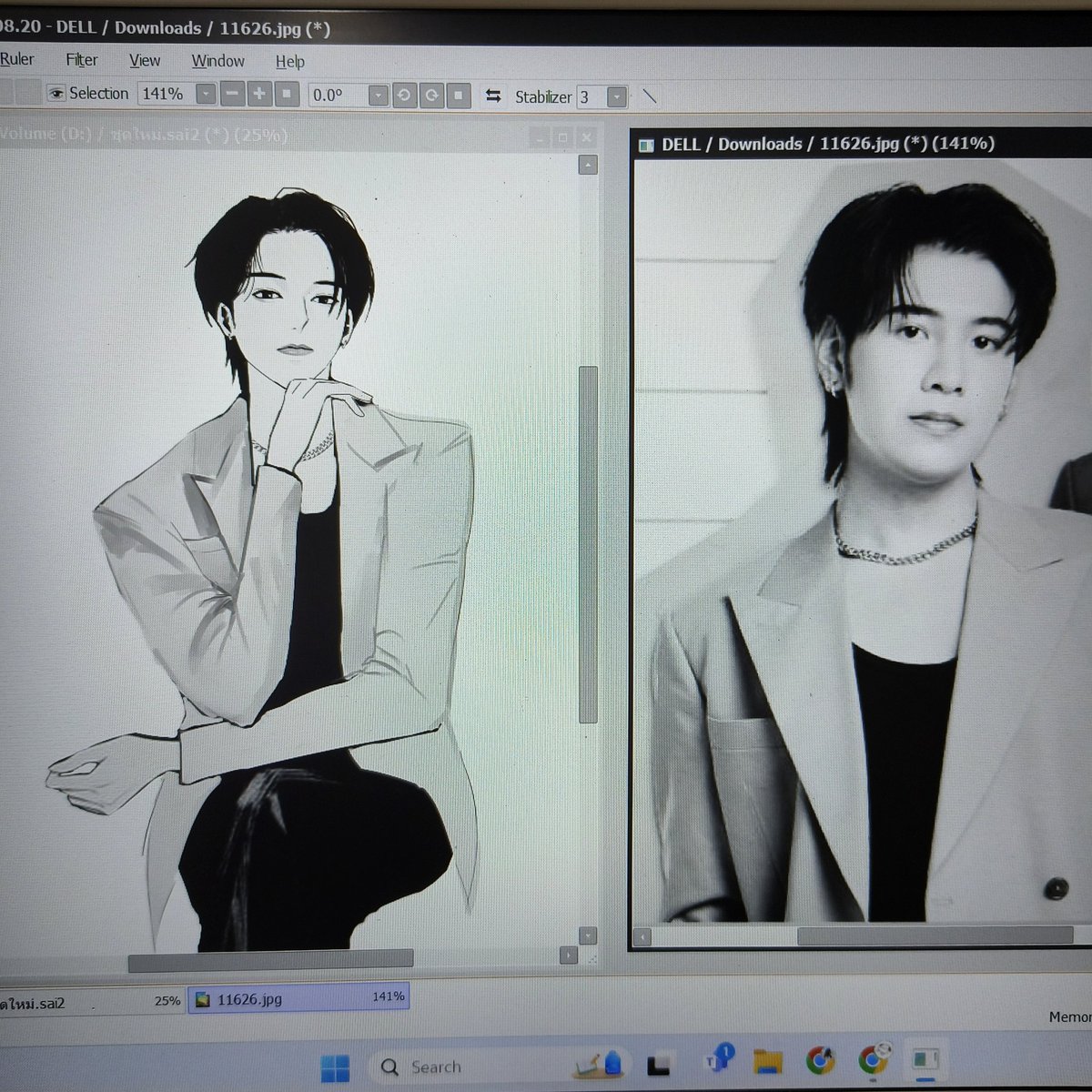 ll_VIORET_ll's tweet photo. การงานไม่ทำ วาดรูปเล่น pretty lovely sexy handsome อะฮรืออออออออ จบ ฟินละ https://t.co/Ylqa8HMUTS