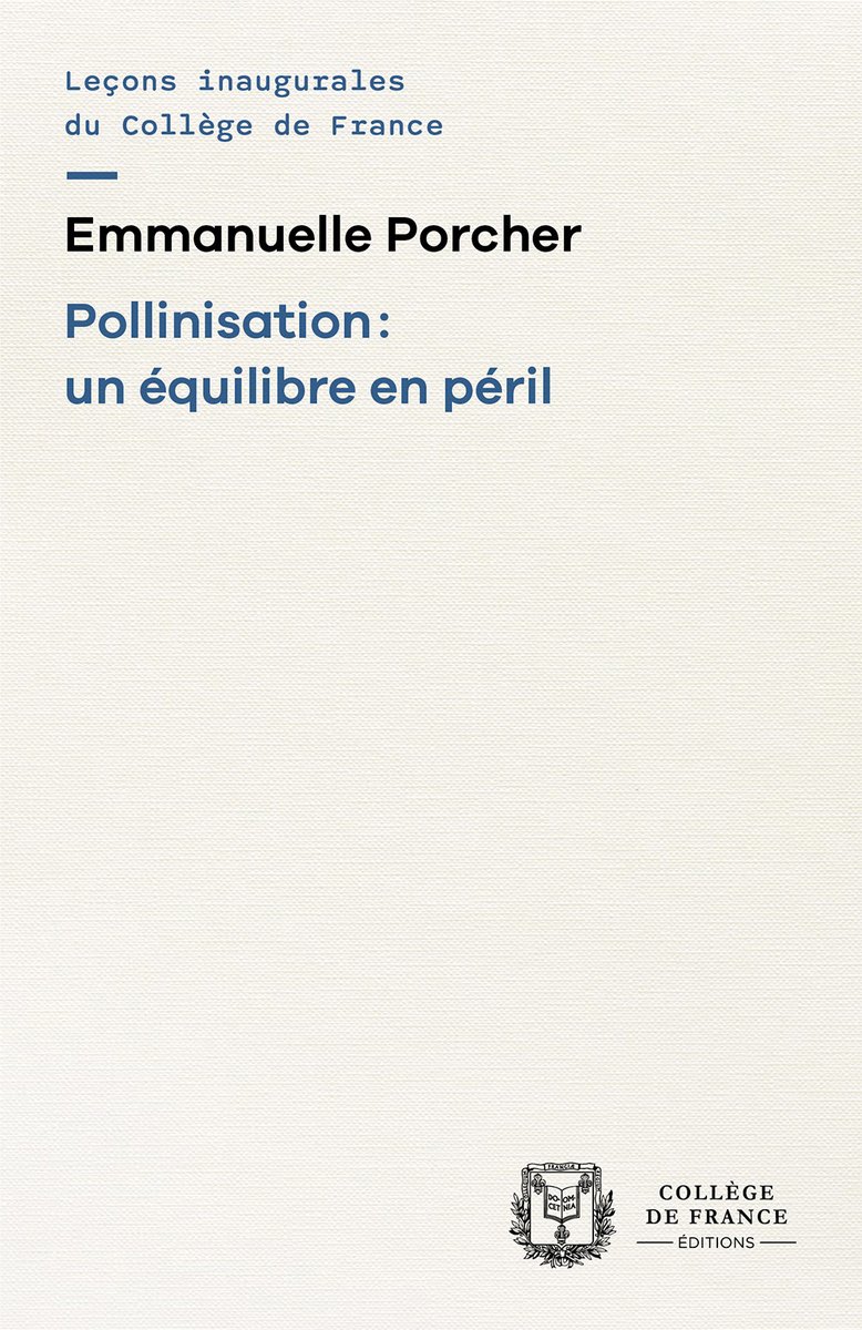 EditionsCdF's tweet image. [#Émission] Emmanuelle Porcher, autrice de “#Pollinisation : un équilibre en péril” (@EditionsCdF, juin 2024), était l’invitée de la Terre au Carré : radiofrance.fr/franceinter/po… #abeilles #biodiversité #crise #écosystèmes #sciences @lcdpu @cdf1530 @Le_Museum @LaTacfi @franceinter