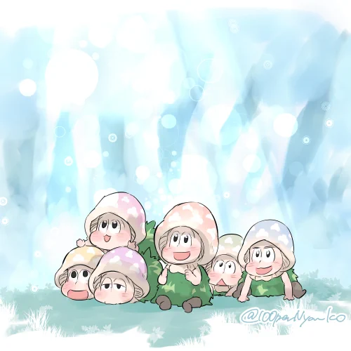 10月2日+0歳児の日 (0の付く日を0歳児の日と言い張って0歳児の松を描く活動をしています) 