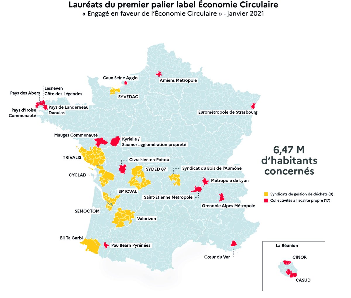 sbacollecte's tweet photo. Territoire engagé Transition Écologique avec le label Économie Circulaire ! En 2020, le SBA obtenait la 1ère étoile du label @ademe . En ce moment a lieu un audit au terme duquel le jury de la Commission Nationale du Label décidera de décerner des étoiles sup ! Réponse début 2025 https://t.co/iqm1IliD78