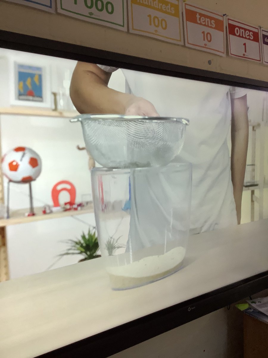 GPSYear5's tweet photo. More separating materials #gpsscience https://t.co/r1IYjrf0fR