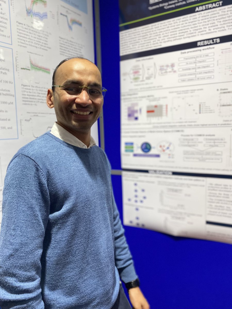 sysbioire's tweet photo. #conwayfest24 Poster Review Session 1 in full swing! Featuring work from SBI’s Stephanie Maher, Tong Zhao, Anastasiia Korosteleva, Theodora Grosu, Tania Dias, Niraj Khemka, &amp; Krishn Kumar Gupt.
@UCD_Conway @CharlesUCD @UCDMedicine https://t.co/lX8DGm1rcu