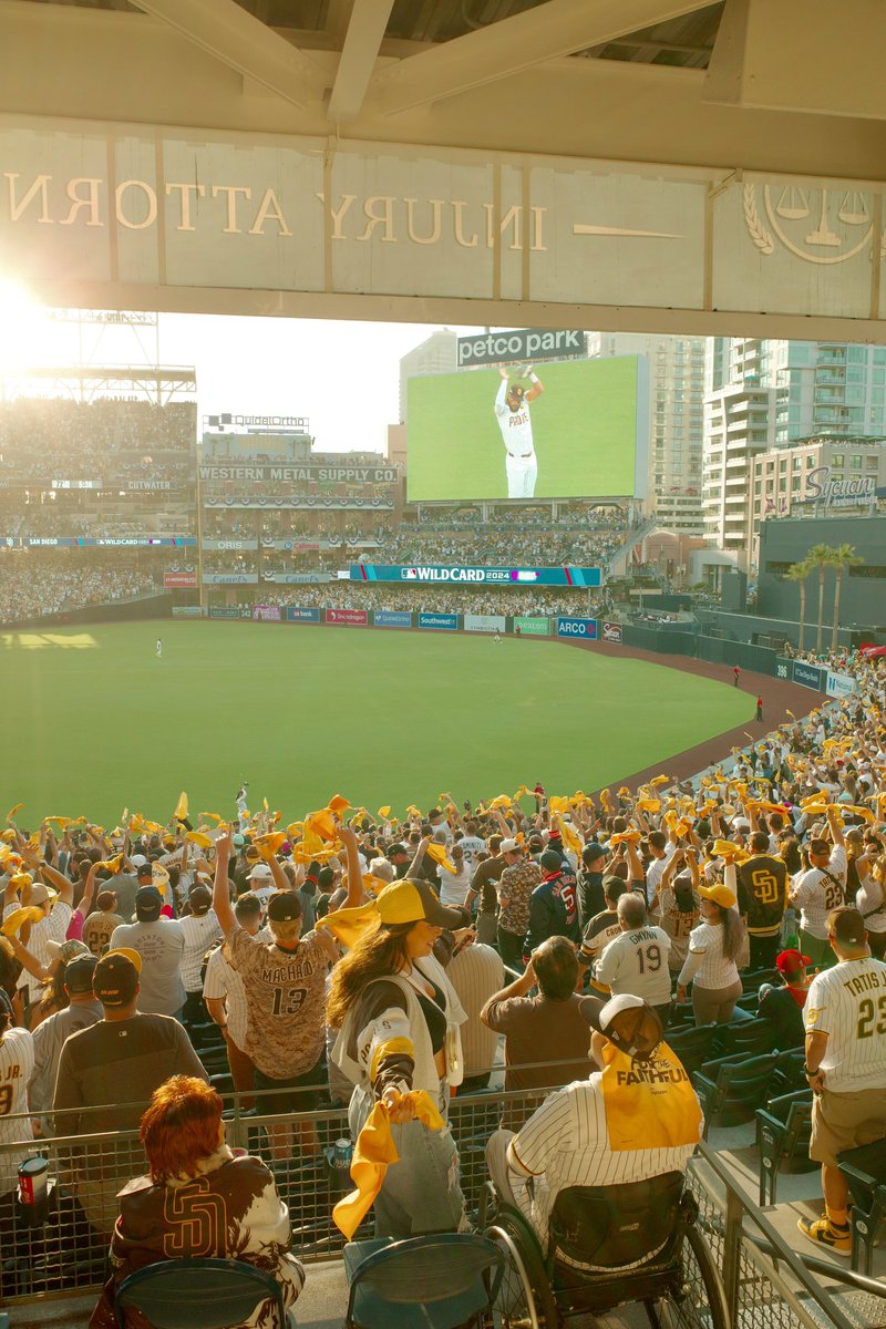 Some photos I took at Wild Card Game 1 #FightForTheFaithful #Padres