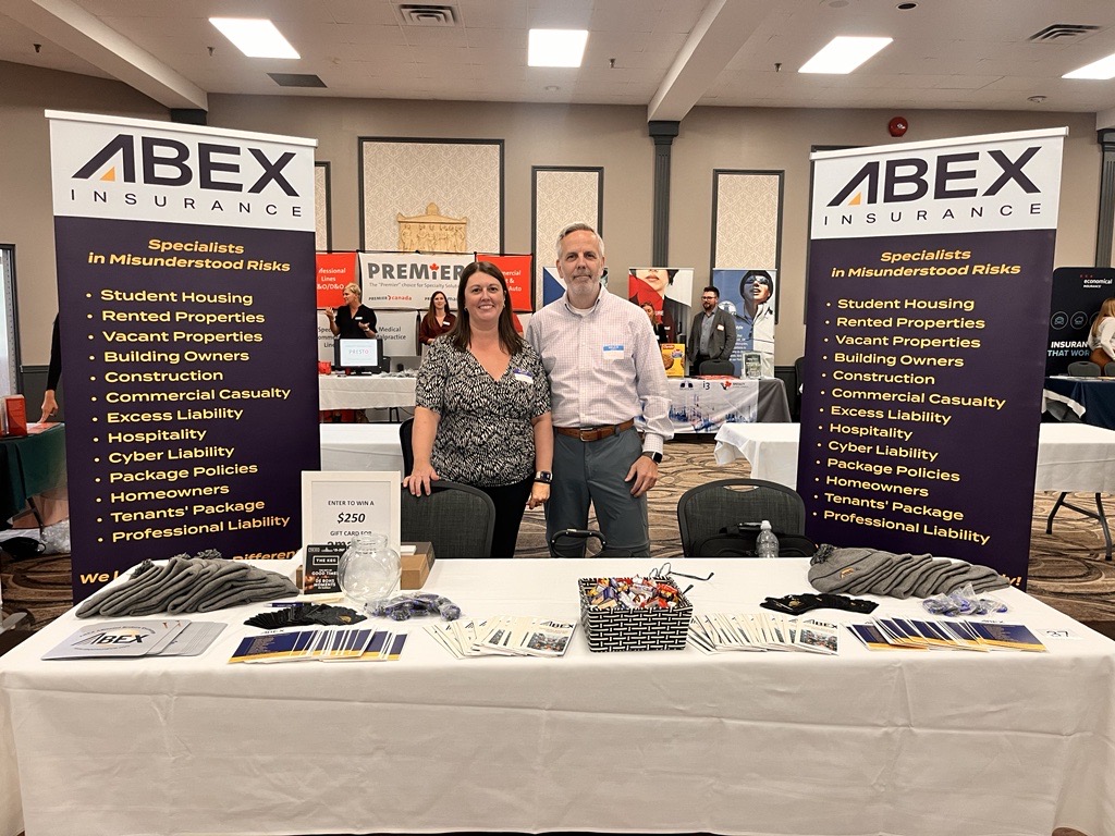 ABEX_Insurance's tweet photo. Our team had a great time connecting with brokers and industry friends at the Insurance Institute of Ontario - Southwestern Chapter  and London Insurance Broker Association's Meet the Industry Night last Thursday! https://t.co/uZMnpTuXvP