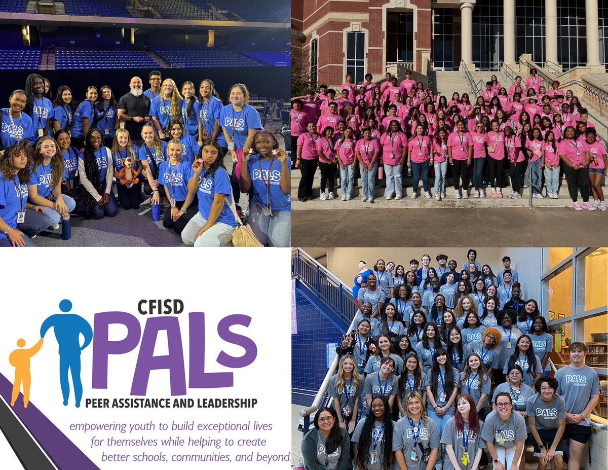 Kelley Hughes (@cfisd_fa_coord) on Twitter photo Monday more than 500 CFISD PALs students from all 12 high schools converged <a href="/BerryCenter/">Berry Center</a> for their annual training along with keynote speakers <a href="/halbowman/">Hal Bowman</a> & <a href="/ToryGant/">Tory Gant</a>. PALs mentor elementary & middle school students - helping them to find their own path to amazing. Monday more than 500 CFISD PALs students from all 12 high schools converged <a href="/BerryCenter/">Berry Center</a> for their annual training along with keynote speakers <a href="/halbowman/">Hal Bowman</a> & <a href="/ToryGant/">Tory Gant</a>. PALs mentor elementary & middle school students - helping them to find their own path to amazing.