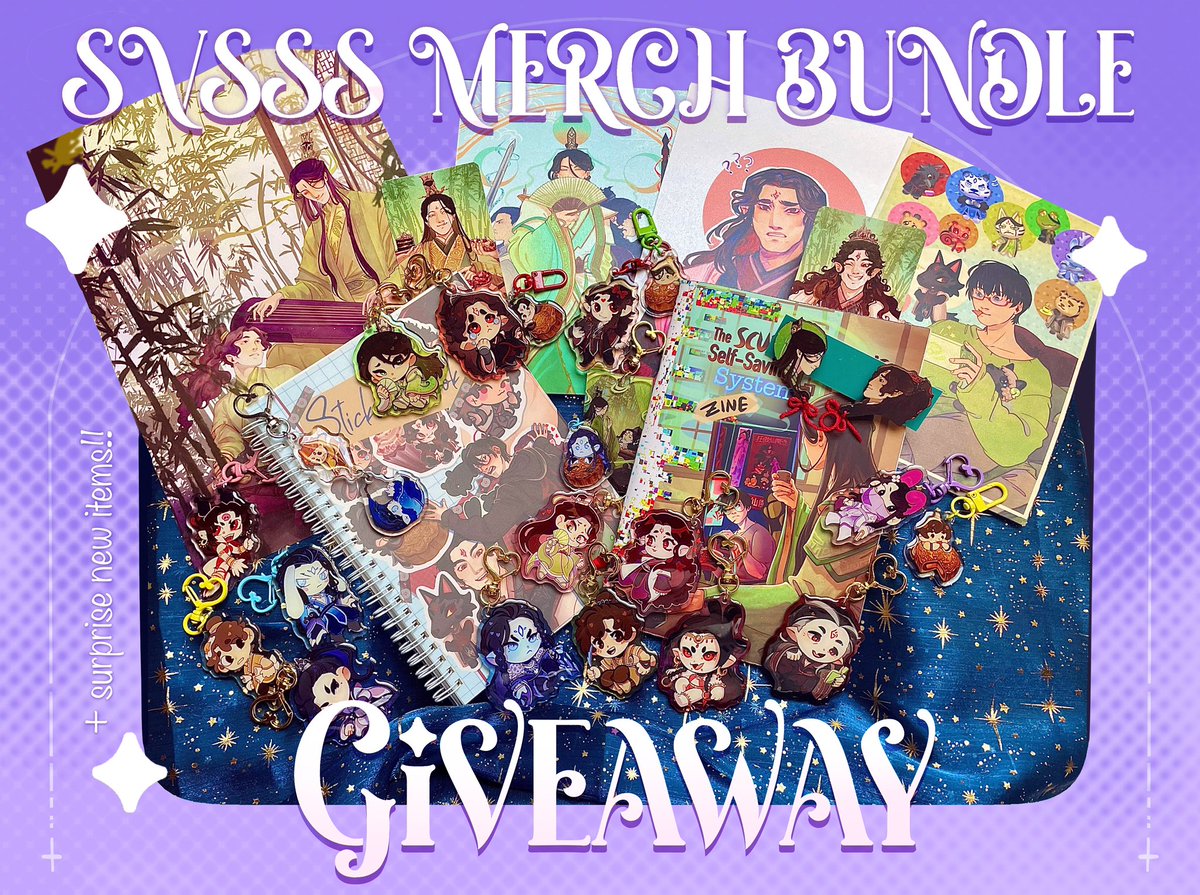 [SHARES APPRECIATED!]     
💜GIVEAWAY💜     
Soon it’ll be the third anniversary of when I first read the novels and I couldn’t be more grateful for the warm welcome the fandom showed me! 
To join
🎋Rt+Like
🎋Follow
🎋Respond with your favourite svsss fanfic or tag a friend!