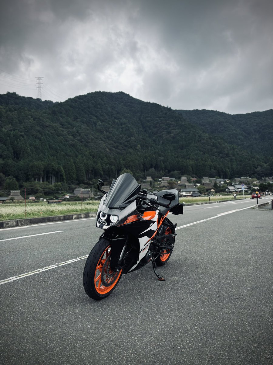 1年ぶりに美山へ
#KTM  #RC390 #美山