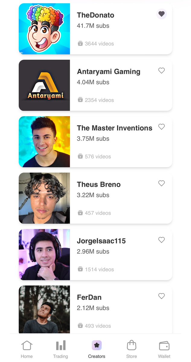 $XCAD creators are coming fast 🚀 

4 new creators added to the XCAD app ahead of leaderboards and promotions to all their fans 👀

Now over 57 MILLION subscribers between the launched creators with a lot more to be added 🥶