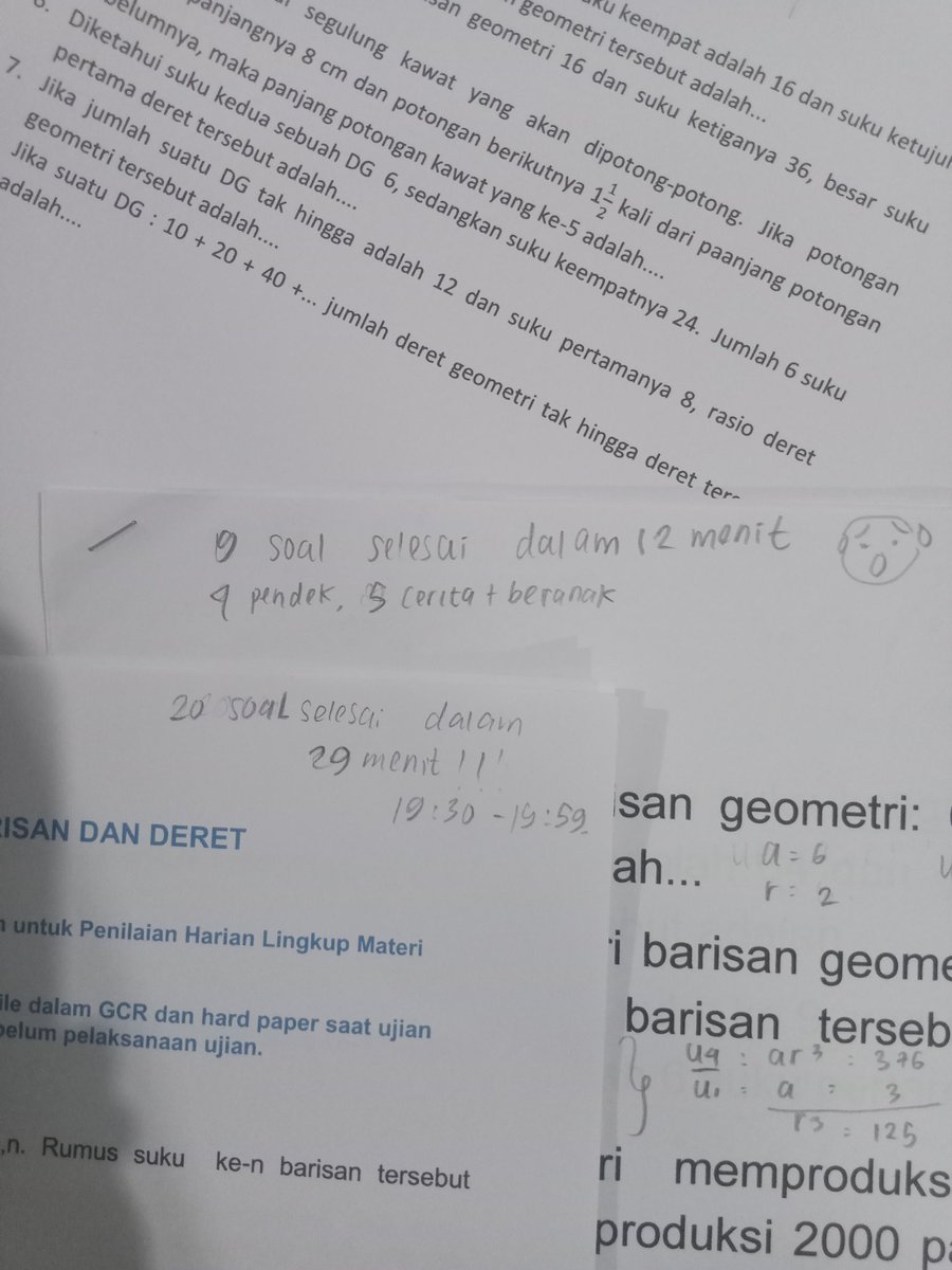 owlsomehow's tweet image. life updates
- malem ini ku bljr mtk karena besok UH ges, malem ini baru drill 29 soal gusy, 20 lg lanjut besok pagi aj bcs ak ngantuk😴
- 20 soal 29 menit
- 9 soal 12 menit