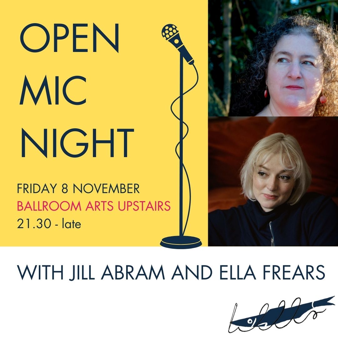 OPEN MIC 🎤 with JILL ABRAM @jillaabram &amp; special guest ELLA FREARS @ellafrears
Sign up on arrival for a chance to read your poems. The event will be hosted by the amazing Jill Abram,  with readings from Jill &amp; our stellar guest poet Ella Frears @roughtradebooks @brokensleepbooks