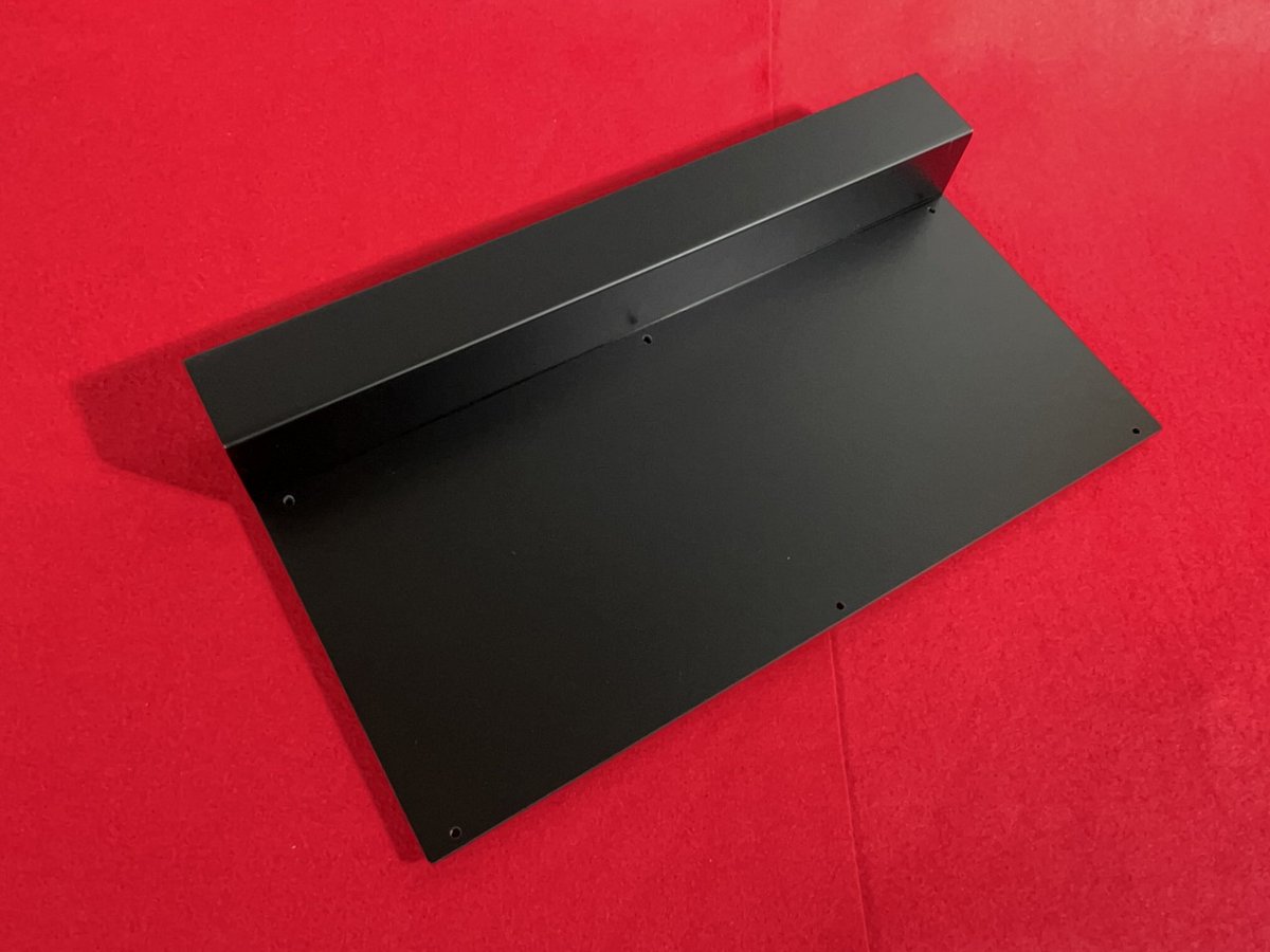 hitbox用天板拡張キットが完成いたしました、装着後の天板縦サイズを