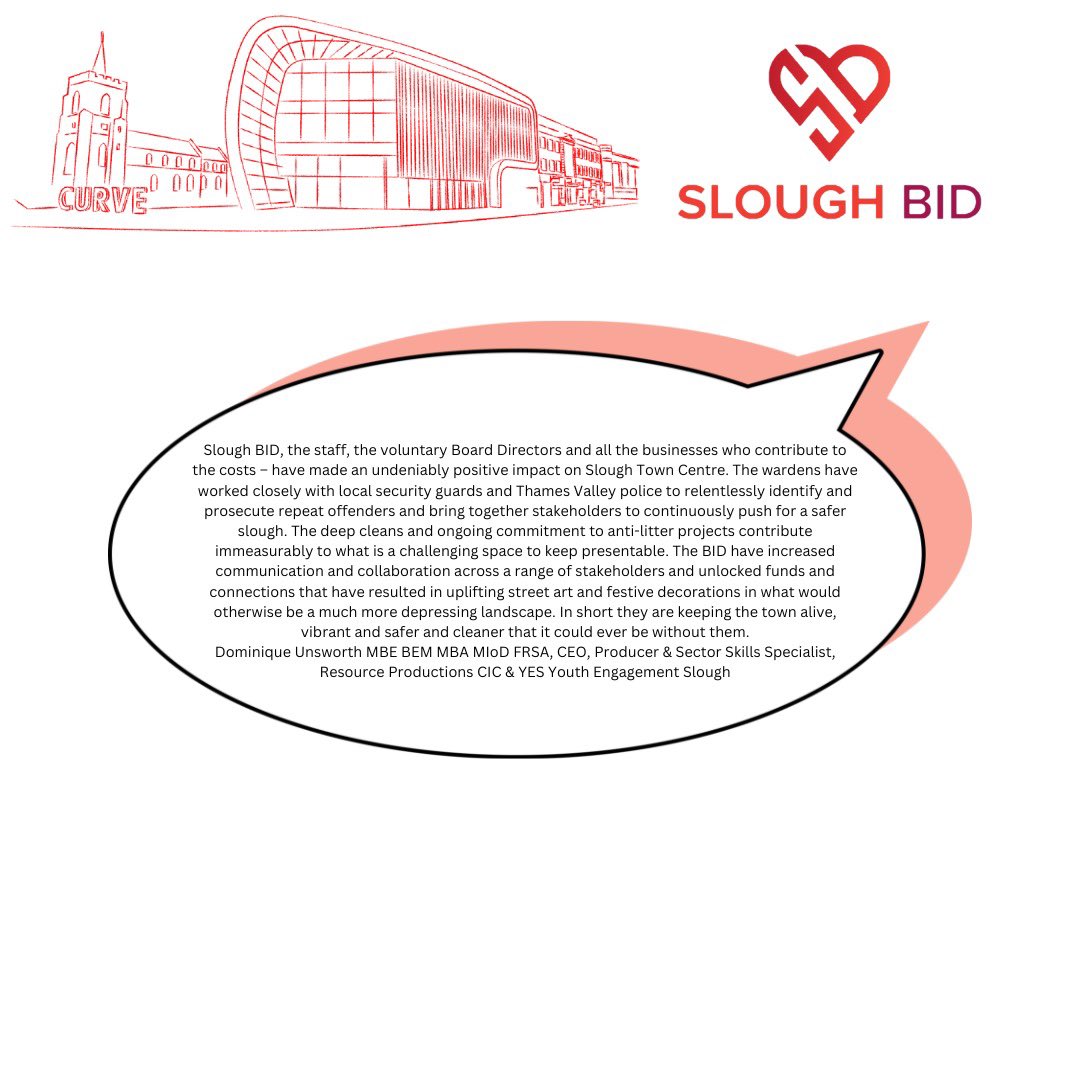 Slough BID tweet media