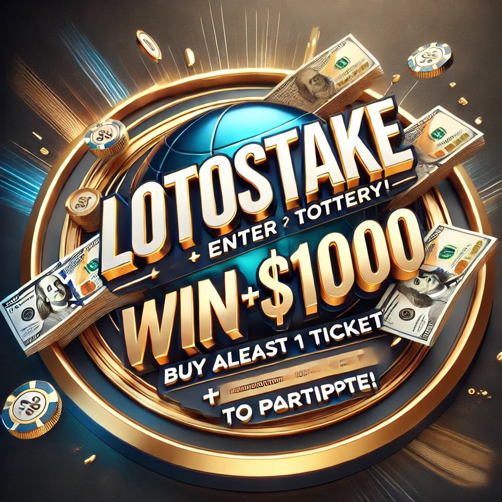 𝐌𝐀𝐒𝐒𝐈𝐕𝐄 $𝟏𝟎𝟎𝟎 𝐆𝐈𝐕𝐄𝐀𝐖𝐀𝐘 🎁

Courtesy of <a href="/LotoStake/">LOTOSTAKE</a> will be giving a whooping $1000 ($100 to 10 persons)

FOLLOW STEPS TO WIN;

- Buy at least $1 ticket on lotostake.com
-Go to Lotostake.com and connect wallet(BSC chain)
-Buy at least 1