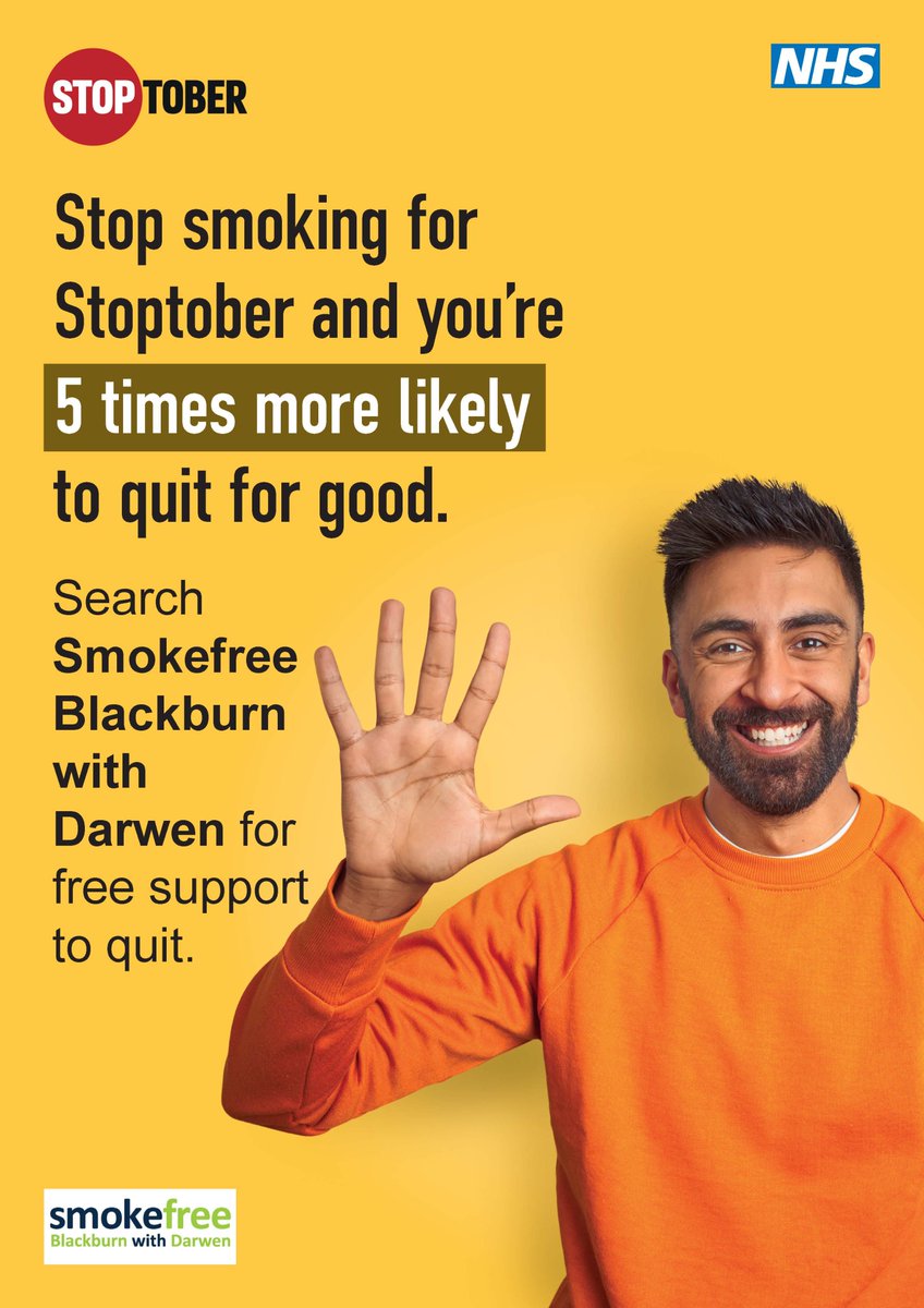 BwD Public Health (@bwdph) on Twitter photo We have launched our new Community Stop Smoking Service as part of #Stoptober. We are delighted to be working in partnership with <a href="/Solutions4H/">Solutions 4 Health HQ</a> to support our residents in Blackburn with Darwen... We have launched our new Community Stop Smoking Service as part of #Stoptober. We are delighted to be working in partnership with <a href="/Solutions4H/">Solutions 4 Health HQ</a> to support our residents in Blackburn with Darwen...