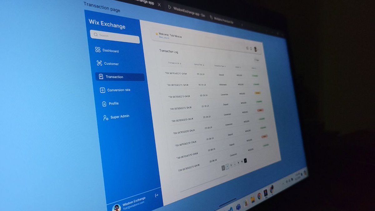 blaqforce999's tweet image. Introducing Wisdom Exchange Admin Dashboard!

After weeks of crafting &amp;amp; iterations, our powerful dashboard is ready!
Easily manage users, track transactions &amp;amp; make data-driven decisions.

Proud of what we&apos;ve built!
#WisdomExchange #AdminDashboard #Fintech #CDExchange #Innovation