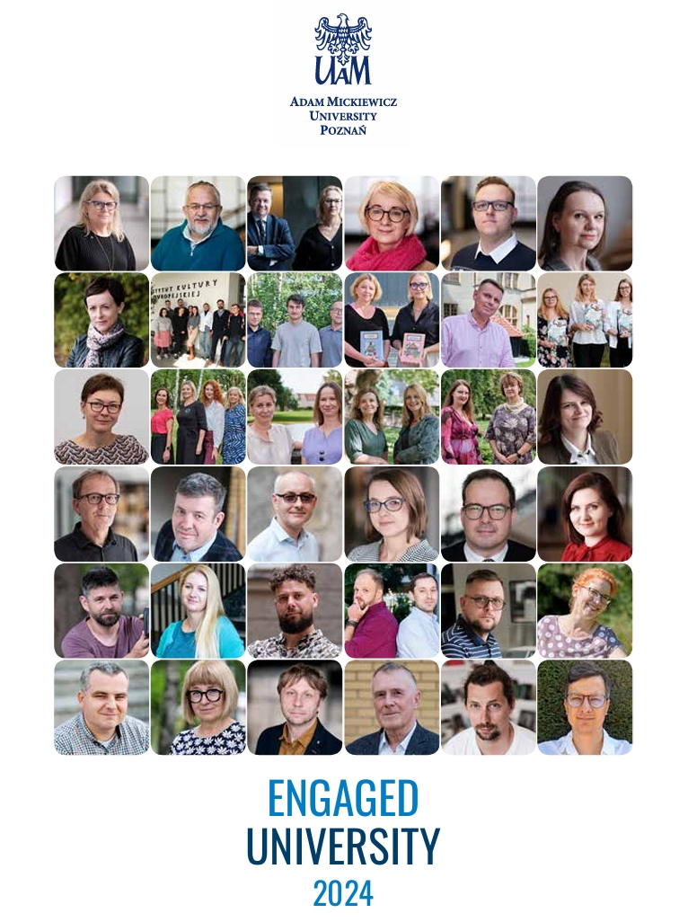 We highly recommend reading the latest <a href="/UAM_Poznan/">UAM Poznań</a> report, "Engaged University 2024!"
It contains several significant pro-social initiatives co-implemented by our team -  #CodeForGreen and the #ModelClimateGarden! ⬇️
amu.edu.pl/__data/assets/…