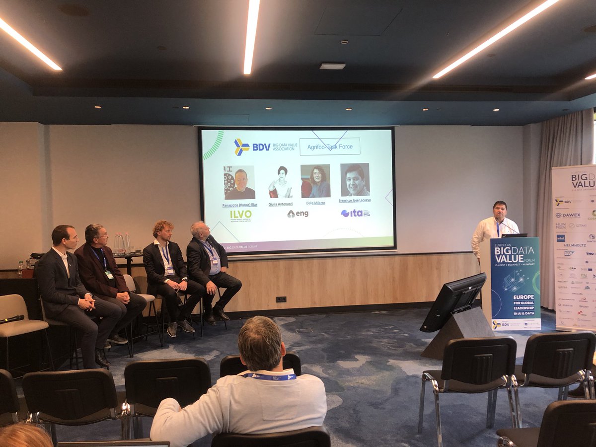 Vega Rodrigálvarez (@vr_ita) on Twitter photo Leveraging AI and Data Spaces to Revolutionise Agrobusiness presented by <a href="/FJLacueva/">Francisco Lacueva</a> at #EBDVF24, co-leader of Agrifood sector <a href="/ITA_tecnologia/">Instituto Tecnológico de Aragón</a> Leveraging AI and Data Spaces to Revolutionise Agrobusiness presented by <a href="/FJLacueva/">Francisco Lacueva</a> at #EBDVF24, co-leader of Agrifood sector <a href="/ITA_tecnologia/">Instituto Tecnológico de Aragón</a>