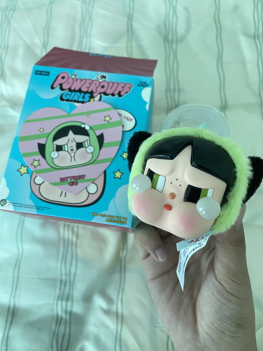 krujacrazy's tweet photo. 450 รวมส่ง✅✅
ไม่เคยใช้งานแค่แกะเช็คตั�� แถมกระเป๋า🩷
#crybabyxpowerpuffgirls #crybaby #labubu #ลาบูบู้ #arttoys https://t.co/HpnTFKVPLb