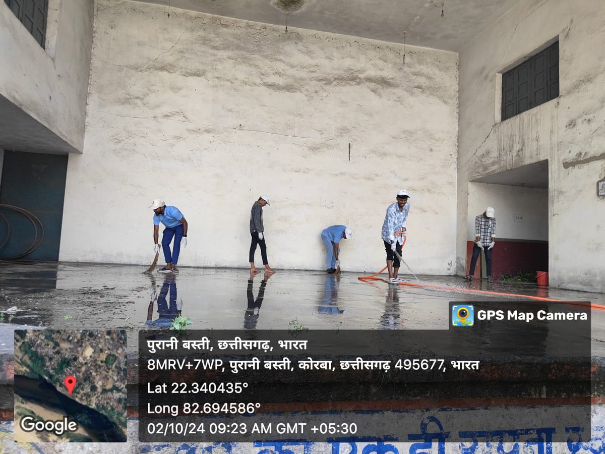 JepeePatel5's tweet photo. रासेयो कमला @nssKNCollegeKrb  कोरबा की रासेयो इकाई द्वारा 02 अक्टूबर महात्मा गांधी एवं लाल बहादुर शास्त्री जी की जयंती को मेघा स्वच्छता अभियान के रुप में मनाया गया। @NeetaBajpai5 @NSSRDBhopal @manojsinha812 @YKTiwari68 #SHS2024 #SwachhataHiSewa2024 @AdnBajpai @KorbaNagar35765 https://t.co/qwaOli0pyC