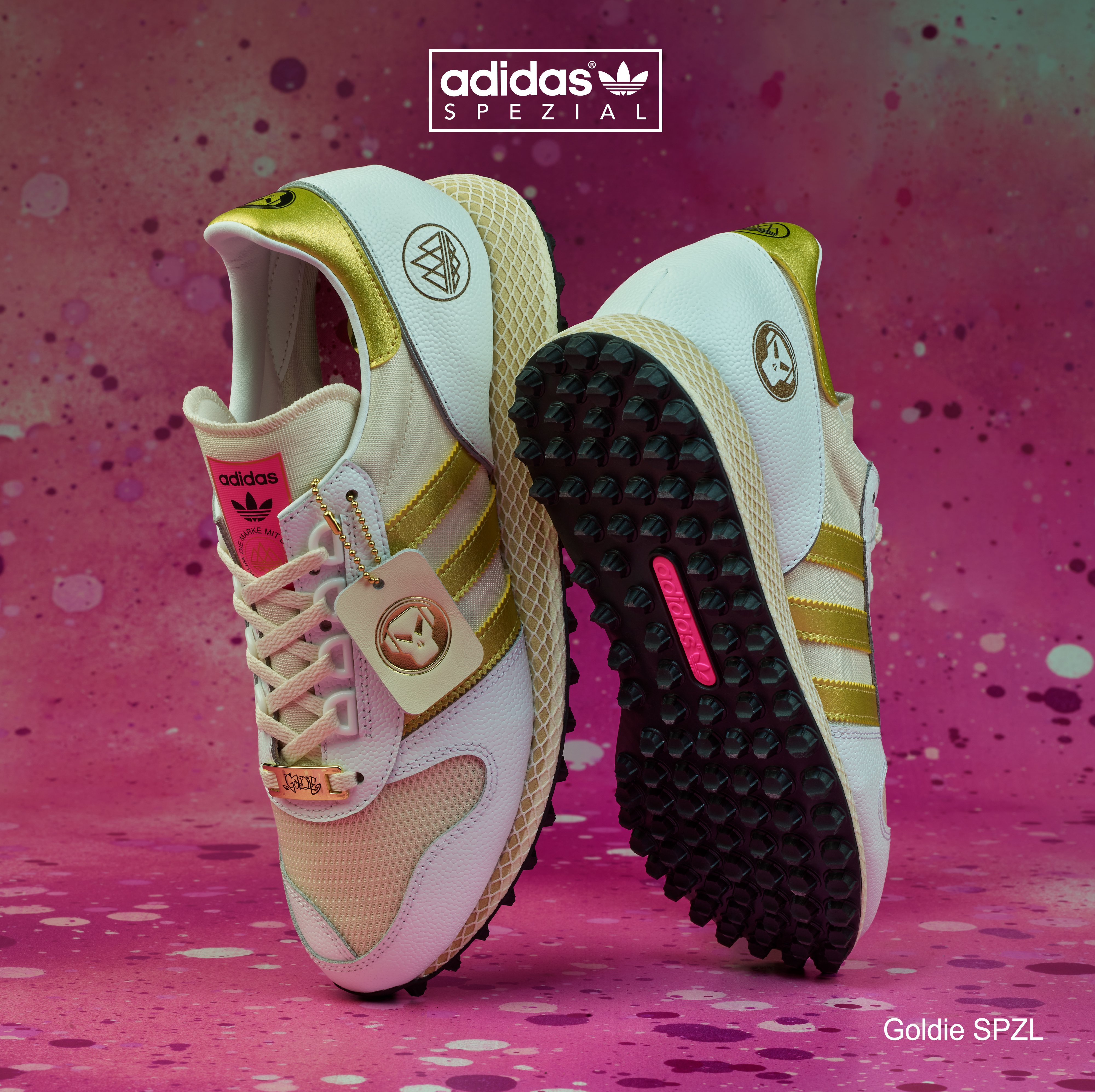 【adidas】GOLDIE SPZL SHOES スニーカー adidas SPZL Team Up With Goldie To Launch Collaborative