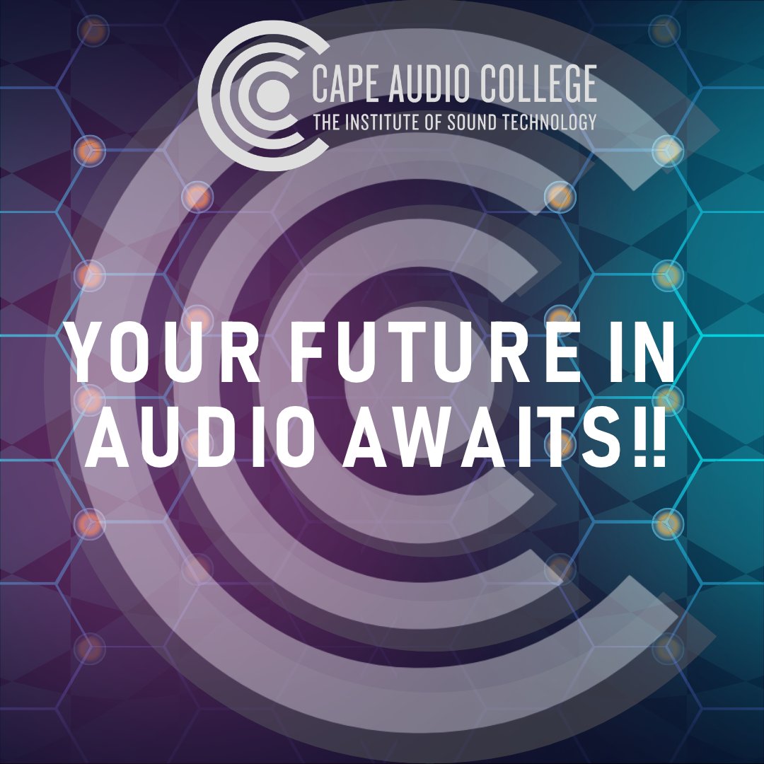 Dive into the world of sound like never before!
Join us on Saturday, October 5th, 2024, from 10AM to 2PM for our exhilarating Open Day at Cape Audio College. RSVP now - bit.ly/3pUY4ij - and let's make your career goals a reality!
.
.
.
#openday #careergoals #education