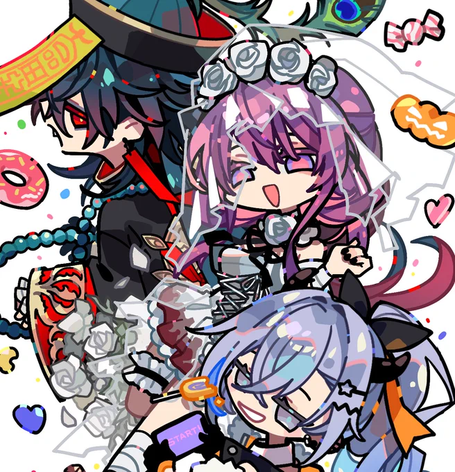 ハンター組のハロウィンアクキー出したい 