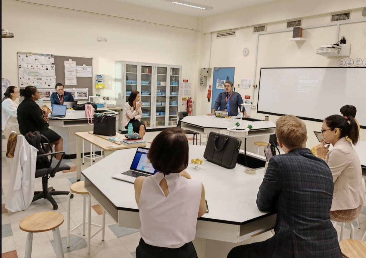 Hui Chin Say (@huichinsay) on Twitter photo Early morning PD training for the science department! Kicking off the FIRST PD with our dedicated Head of Year- Dr. Subba and Mr. Ryan, and learning about behavioral management using solutions-focused reflective teams.<a href="/HELPISKL/">HELP International School</a> <a href="/HISScienceNow/">HISScience</a> Early morning PD training for the science department! Kicking off the FIRST PD with our dedicated Head of Year- Dr. Subba and Mr. Ryan, and learning about behavioral management using solutions-focused reflective teams.<a href="/HELPISKL/">HELP International School</a> <a href="/HISScienceNow/">HISScience</a>