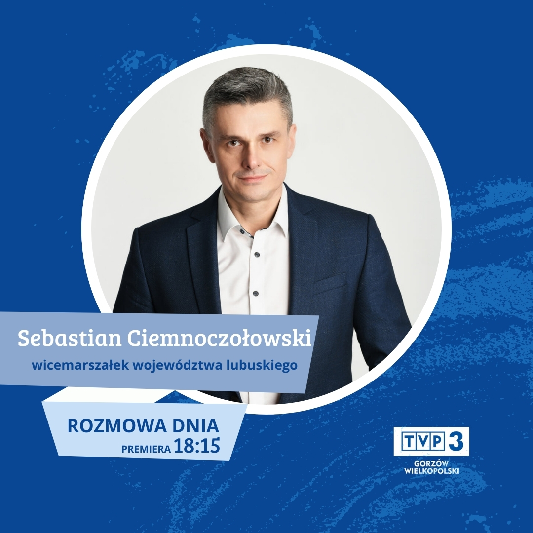 #RozmowaDnia o 18:15! Gościem będzie wicemarszałek województwa lubuskiego <a href="/lubuskiepl/">Lubuskie</a> - <a href="/sebastian_sylwe/">Sebastian Ciemnoczołowski</a> 

#TVP3Gorzów #Lubuskie #SebastianCiemnoczołowski #wicemarszałek #WartoRozmawiać #WażneTematy