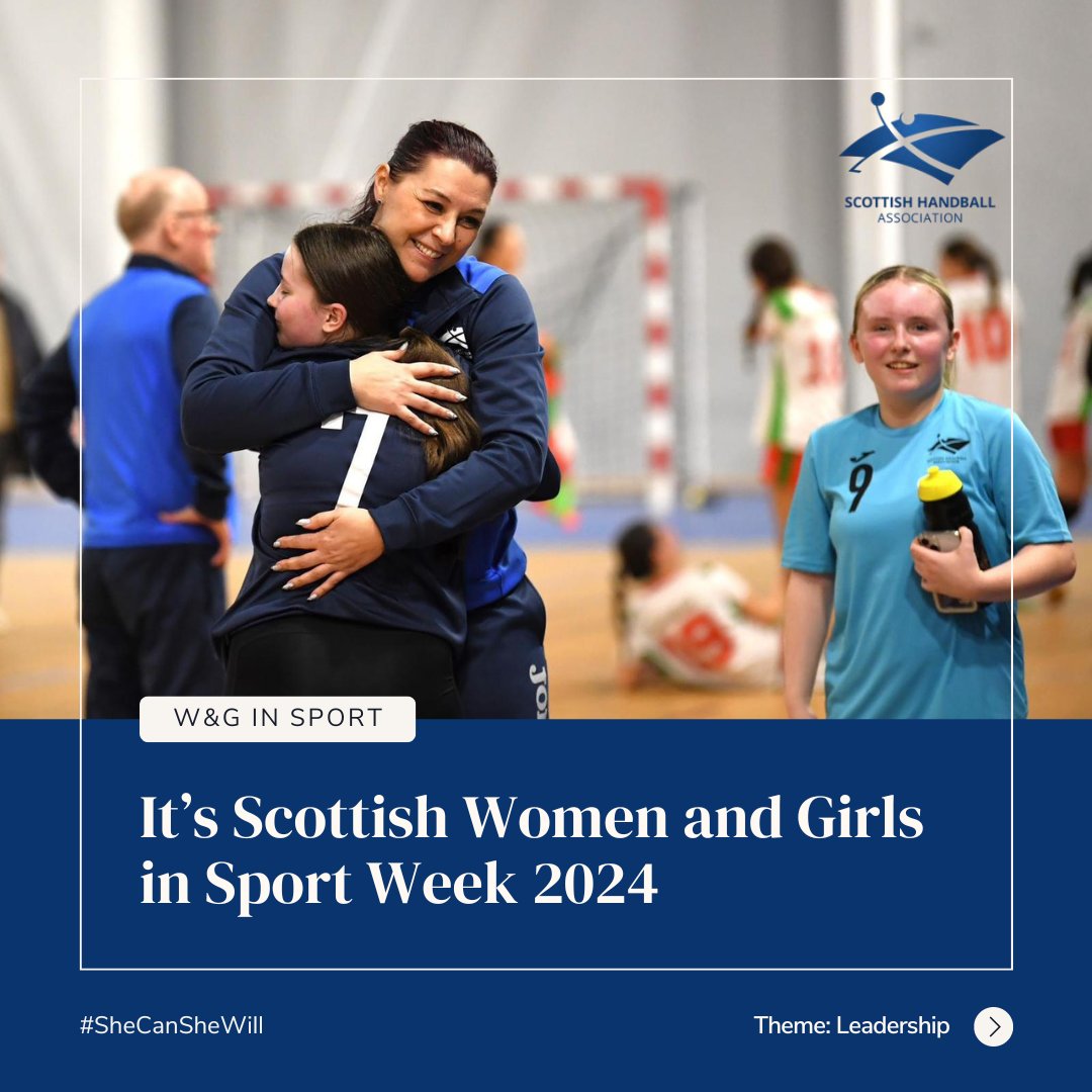 It's Scottish Women and Girls in Sport Week🤾‍♀️

#SheCanSheWill <a href="/ActiveScotGov/">Active Scotland</a> <a href="/scothandball/">Scottish Handball Association</a>