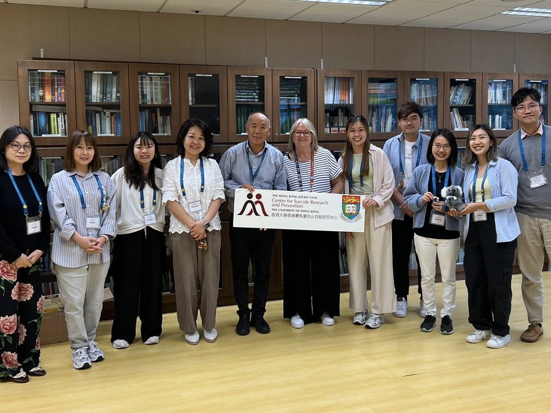 The first graduates of the LivingWorks safeTALK Train the Trainer program at the University of Hong Kong this week. Thank you to Prof Paul Yip and team at the HKJC Centre for Suicide Research and Prevention <a href="/LivingWorksAus/">LivingWorks Australia</a> #safeTALK