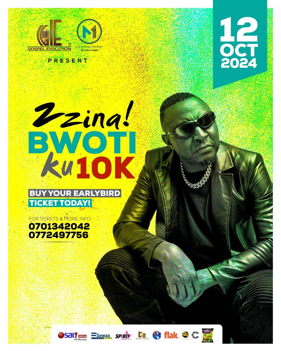 BunnyaAlexander's tweet image. Early bird tickets are still in stock for those willing to attend in person just contact the numbers on the poster below and let spread the news that ⁦@wabskenb⁩ will give his best performance 
#DanceWithRaggaPastor 
#RoyalArmyUg