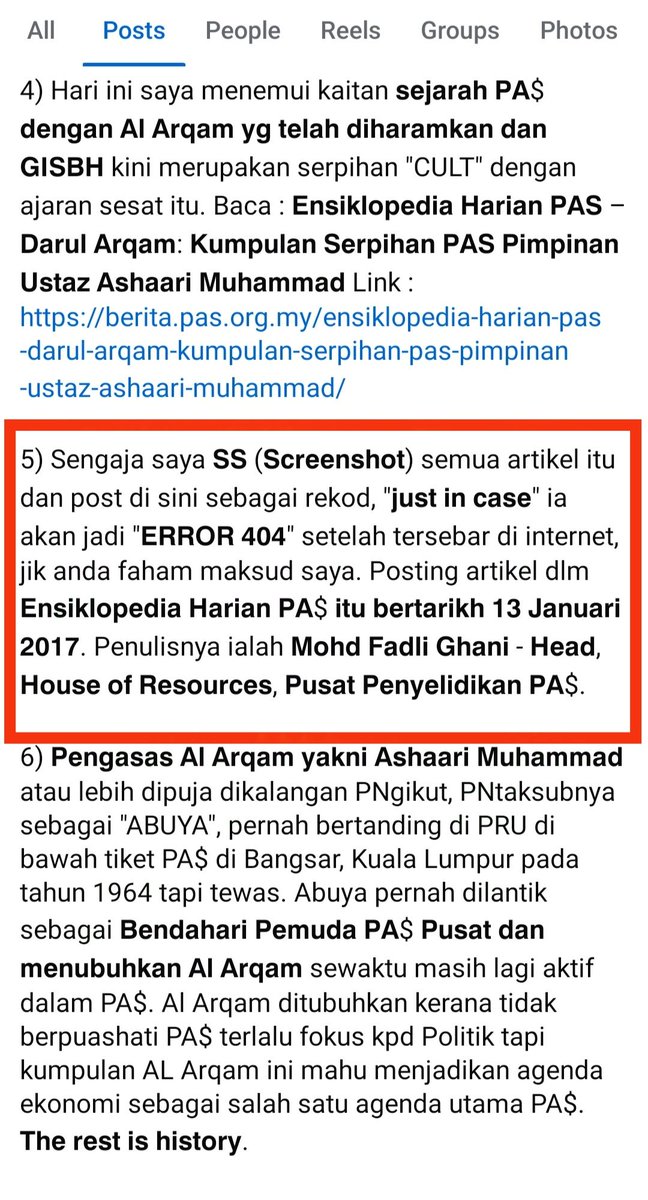 md_zuwairi's tweet photo. 𝗔𝗟 𝗔𝗥𝗤𝗔𝗠 𝗦𝗘𝗥𝗣𝗜𝗛𝗔𝗡 𝗣𝗔$ : 𝗣𝗘𝗥𝗦𝗢𝗔𝗟𝗔𝗡 𝗪𝗨𝗝𝗨𝗗 𝗣𝗘𝗥𝗦𝗔𝗠𝗔𝗔𝗡 𝗣𝗔$ 𝗣𝗡𝗨𝗡𝗚𝗚𝗔𝗡𝗚 𝗔𝗚𝗔𝗠𝗔 𝗗𝗘𝗡𝗚𝗔𝗡 𝗚𝗜𝗦𝗕 𝗞𝗜𝗡𝗜 𝗧𝗘𝗥𝗝𝗔𝗪𝗔𝗣

#Sebarkan #Biar_Rakyat_Faham 

(FB Acc Zusdin Kembali kena ban buat masa ini atas report puak 𝗞𝗛𝗔 https://t.co/sDlkXIDbjC
