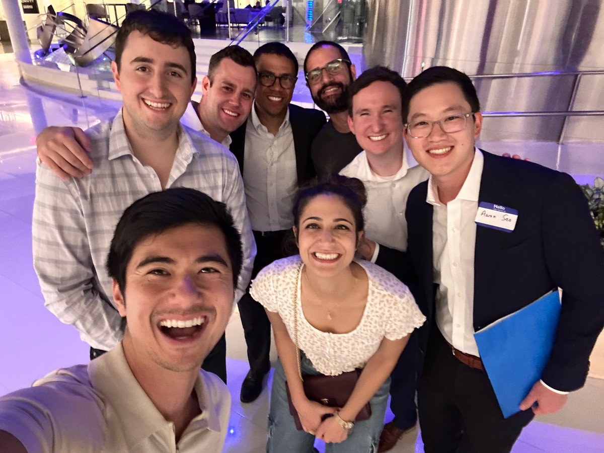 Kekoa Taparra, MD, PhD, MPH (@kekoamdphd) on Twitter photo From residency interviews to job interviews it’s a privilege to see these incredible PGY5 #radonc stars continue to shine bright. Grateful to call them my colleagues #ASTRO24
<a href="/RadOncConnor/">Connor Kinslow, MD</a> <a href="/yazshaz/">Yasamin Sharifzadeh, MD</a> <a href="/ASeoMDPhD/">Aaron Seo</a> <a href="/Vince_BernPag/">Vince Bernard-Pagan, MD PHD</a> <a href="/AlexSherryMD/">Alexander Sherry</a> <a href="/LeCompteMD/">Michael LeCompte</a> <a href="/MichaelRooney67/">Michael Rooney</a> <a href="/ASTRO_org/">ASTRO</a> From residency interviews to job interviews it’s a privilege to see these incredible PGY5 #radonc stars continue to shine bright. Grateful to call them my colleagues #ASTRO24
<a href="/RadOncConnor/">Connor Kinslow, MD</a> <a href="/yazshaz/">Yasamin Sharifzadeh, MD</a> <a href="/ASeoMDPhD/">Aaron Seo</a> <a href="/Vince_BernPag/">Vince Bernard-Pagan, MD PHD</a> <a href="/AlexSherryMD/">Alexander Sherry</a> <a href="/LeCompteMD/">Michael LeCompte</a> <a href="/MichaelRooney67/">Michael Rooney</a> <a href="/ASTRO_org/">ASTRO</a>
