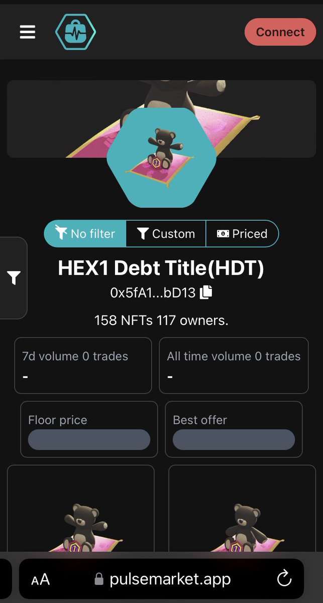 febrocasPT's tweet image. @PulseMarket_NFT #HEX1 Debt Titles looking 🥵 🔥

pulsemarket.app/collection/0x5…