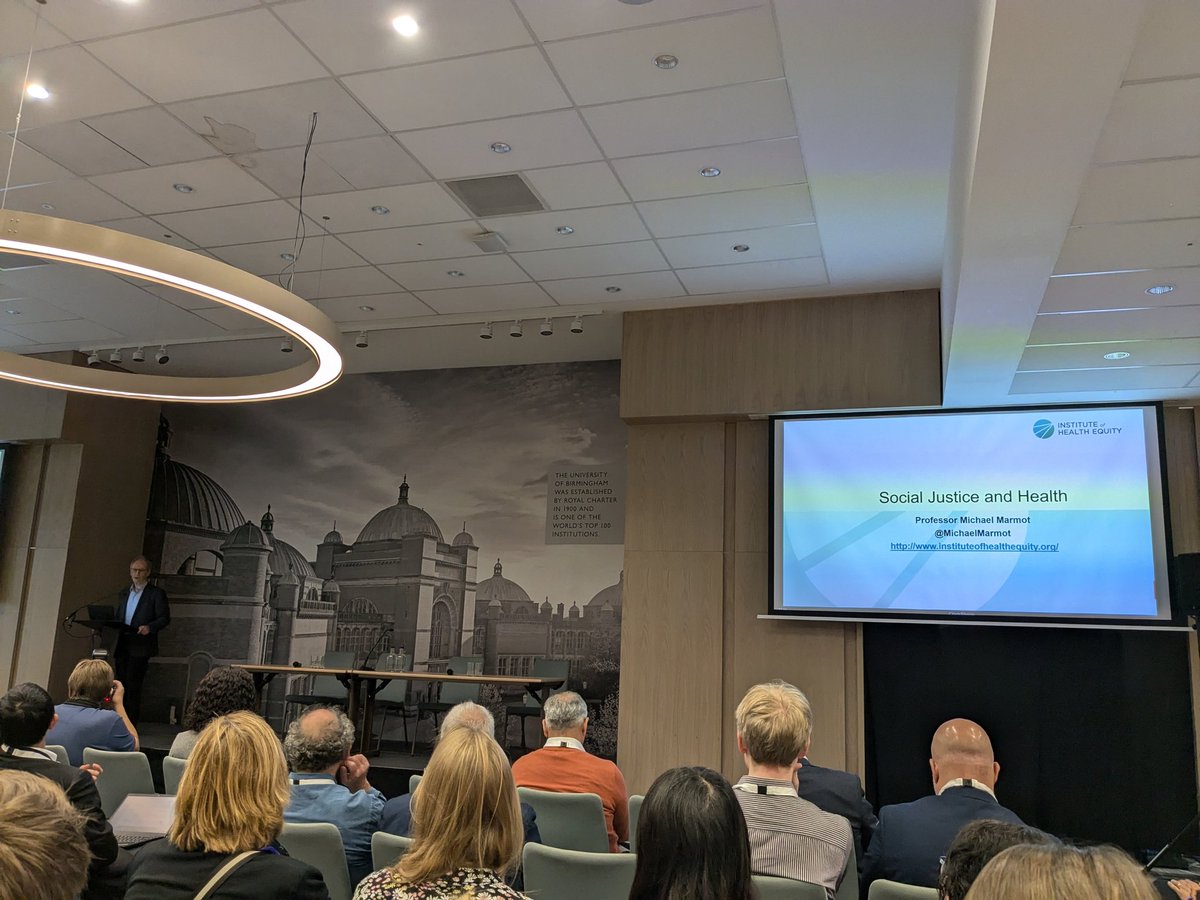 "Why treat people and send them back to the conditions that made them sick?"

An inspiring and eye-opening keynote speech at the 2024 #CleanAirConference by <a href="/MichaelMarmot/">Sir Michael Marmot</a>