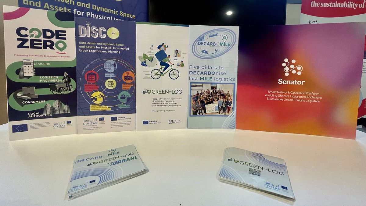 CodeZERO Project (@codezero_eu) on Twitter photo 👋 Come meet the <a href="/CIVITAS_EU/">CIVITAS Initiative</a> projects transforming #urbanlogistics at #CF2024!
Can't make it? 🤔Join CodeZERO's online workshop 9 October to learn more about the project and discuss what really matters in #ecommerce deliveries!
Register here 👉us02web.zoom.us/meeting/regist… 👋 Come meet the <a href="/CIVITAS_EU/">CIVITAS Initiative</a> projects transforming #urbanlogistics at #CF2024!
Can't make it? 🤔Join CodeZERO's online workshop 9 October to learn more about the project and discuss what really matters in #ecommerce deliveries!
Register here 👉us02web.zoom.us/meeting/regist…