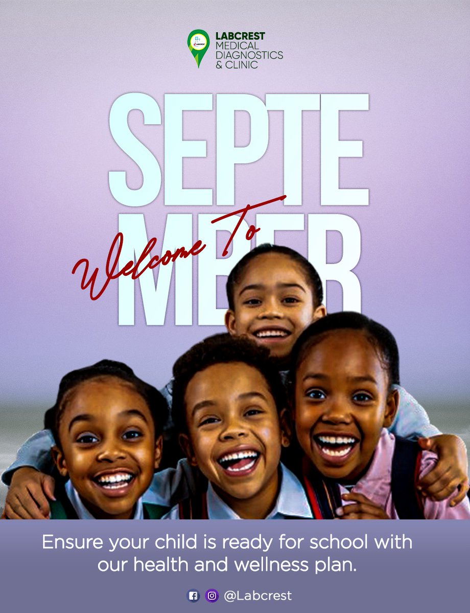 LabcrestMedical's tweet image. We forgot to share this with you. Our back to school package ensures your child stays happy and healthy all through the term.