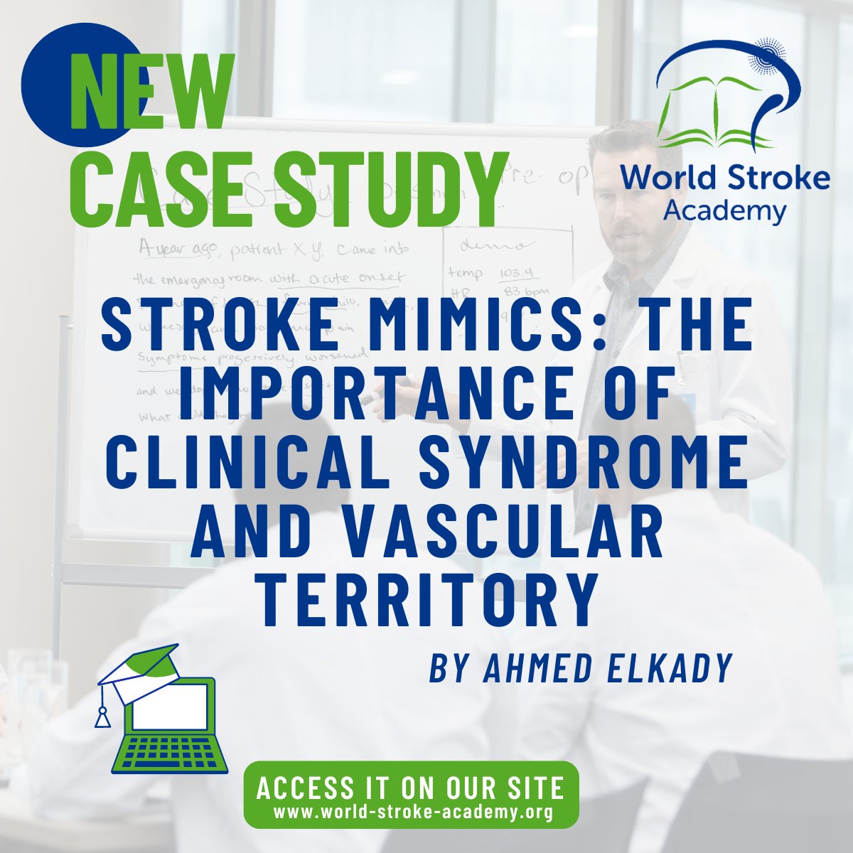🔎#CaseStudy alert: 'Stroke Mimics &amp; the Importance of Clinical Syndrome and Vascular Territory', by <a href="/ahkady86/">Ahmed Elkady, MSc, FEBN</a> 

🧠Explore the case now on the <a href="/WorldStrokeEd/">World Stroke Academy</a> site: world-stroke-academy.org/courses/case-s…

#StrokeMimics #Neurology #StrokeCare #ClinicalSyndrome #VascularTerritory #MedicalEducation