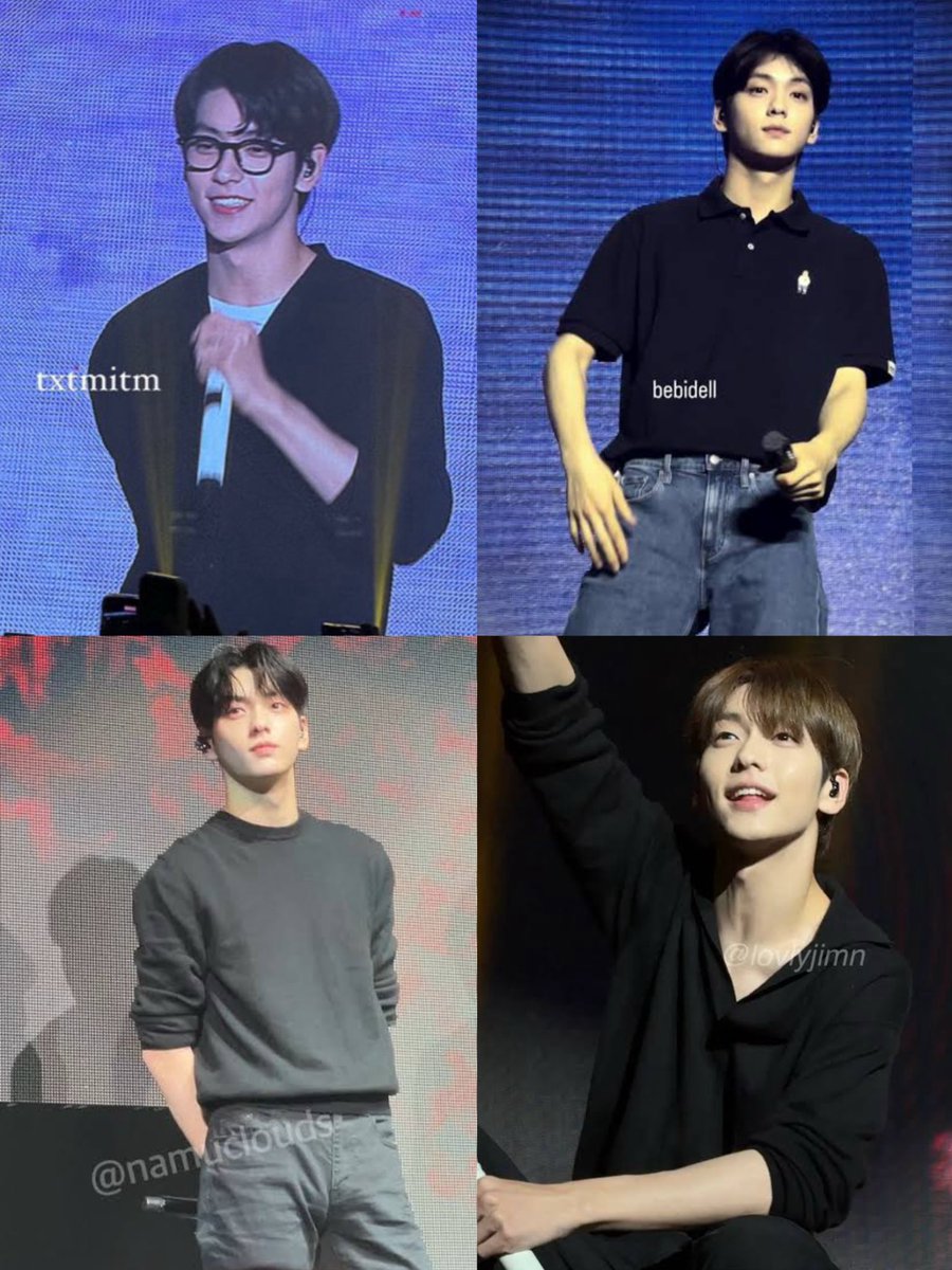 lovehyungaz's tweet photo. another addition to the top tier soobin boyfriend soundcheck fits wtf he is insane for this https://t.co/ej5TxPini2