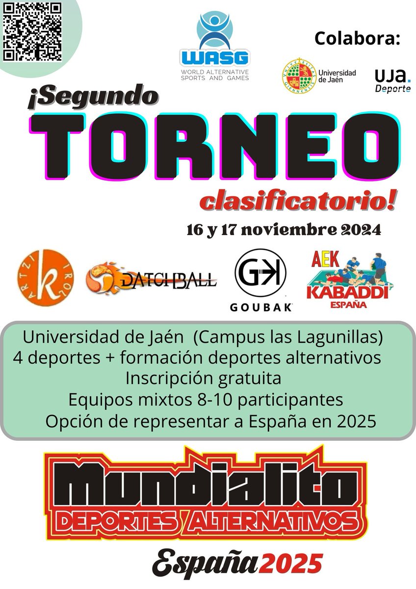 GOUBAK ® (@goubak_sport) on Twitter photo Para cuando Fernando de <a href="/LaRevuelta_TVE/">La Revuelta</a> no tenga invitados y <a href="/davidbroncano/">David Broncano</a> no pueda traer a Silvia, en #Jaén <a href="/ujaen/">Universidad de Jaén</a> <a href="/UJA_Deporte/">UJA.Deporte</a> organizamos el próximo torneo...por si os encaja bien y eso, aunque sabemos que pasaréis de largo...vosotros a lo vuestro:
docs.google.com/forms/d/1Izazj… Para cuando Fernando de <a href="/LaRevuelta_TVE/">La Revuelta</a> no tenga invitados y <a href="/davidbroncano/">David Broncano</a> no pueda traer a Silvia, en #Jaén <a href="/ujaen/">Universidad de Jaén</a> <a href="/UJA_Deporte/">UJA.Deporte</a> organizamos el próximo torneo...por si os encaja bien y eso, aunque sabemos que pasaréis de largo...vosotros a lo vuestro:
docs.google.com/forms/d/1Izazj…