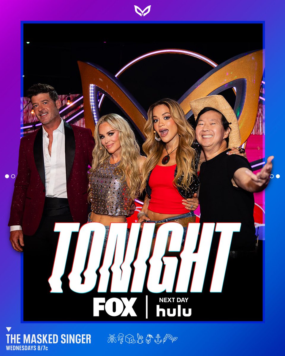 We’re back tonight!!! <a href="/MaskedSingerFOX/">The Masked Singer</a>  🎭🎉