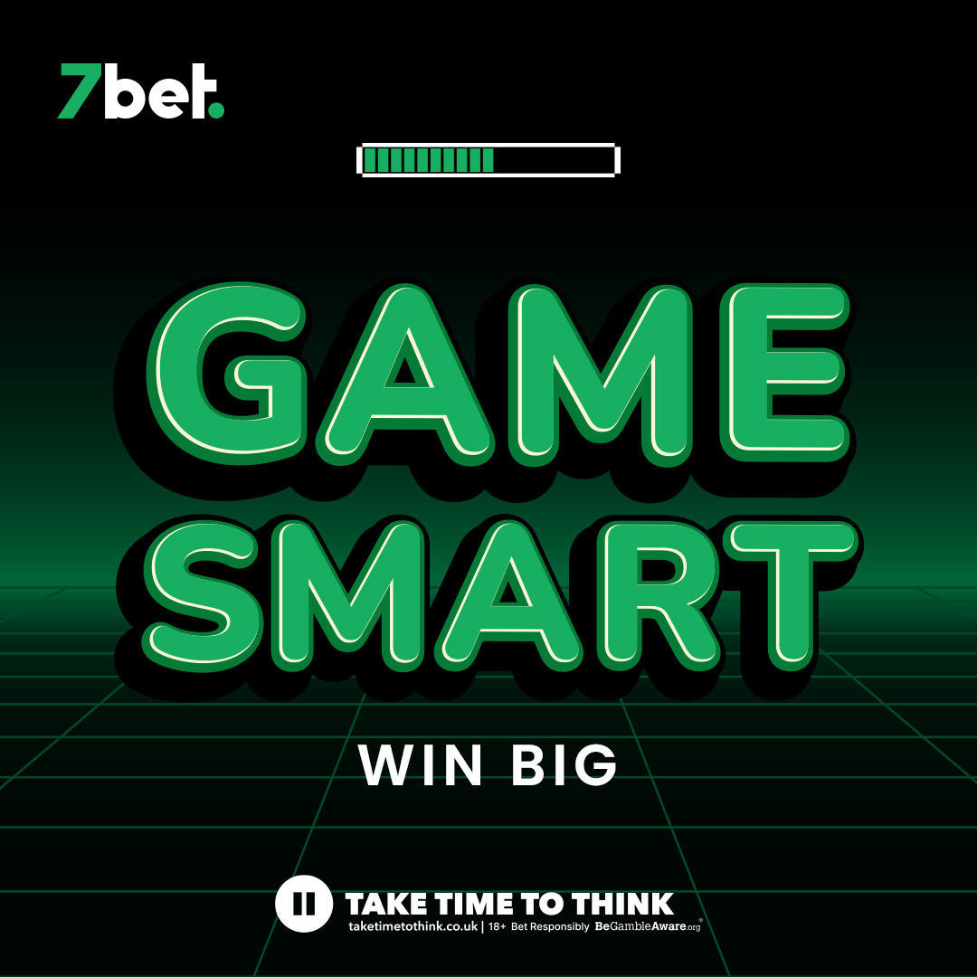 7bet_co_uk's tweet image. At 7bet.co.uk, staying in control means playing smart for bigger wins.

Game Smart - Win Big—because responsible gaming is all about making the right moves.

#GameSmart #WinBig #7bet #ResponsibleGaming #UK