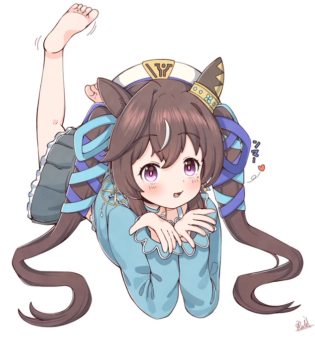目が合ったらンマーしてくるヴィブち#ウマ娘 #ヴィブロス 